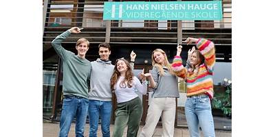 Hans Nielsen Hauge videregående skole campus