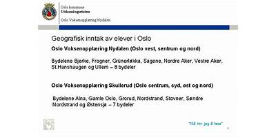 Oslo voksenopplæring Helsfyr campus